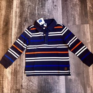 Janie & Jack Striped Polo